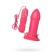 Anal plug Toyfa Popo Pleasure, 5 vibration modes, TPR, Pink, 13 cm