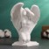 Figure "Girl Angel" 19x13cm, white