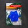 Books Form "Snowflake", cutting, stamp, 9 × 9 cm, blue color