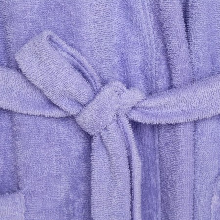 Frequency bathrobe, economy and I size 50-52 lilac, 100% cotton, 320 g/m2-13
