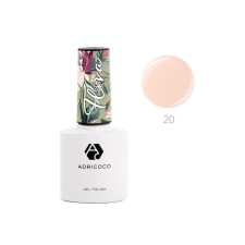 Гель-лак Adricoco FLORA, №20, персиковый гиацинт, 8 мл