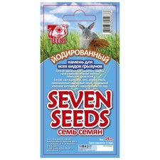Камень йодированный SEVEN SEEDS для грызунов, блистер, 14 г