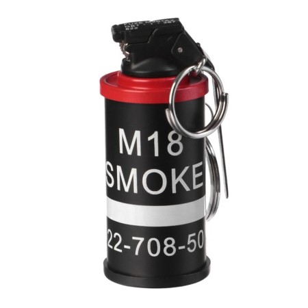 Gas lighter, keychain "grenade"-1