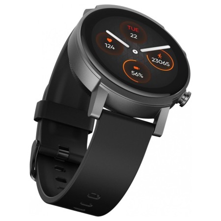 Smart hours Ark Mobvoi Ticwatch E3 0.727mm 1.3 "TFT Corp. Black brushed damp.: 22mm 1075687-3