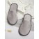 Women's slippers Amaro Home, size 36-38, gray color
