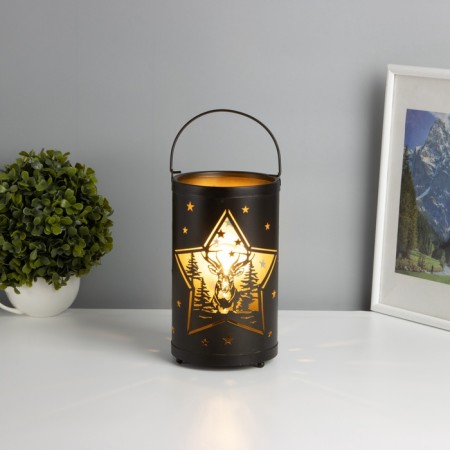 Light "Night Stars" LED 3HAAA Black 12x12x20.5cm-1