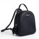 Women's backpack city, Textura, blue color