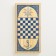 Narts "Sailing", wooden board 50 x 50 cm, with a field for playing checkers