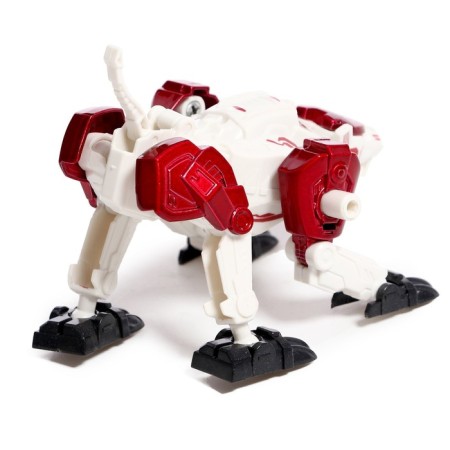 The Tiger Robot Robot, with metal elements, is transformed-4