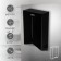 Hand dryer Zein HD227 Black, 1.2 kW, 234x144x390 mm, black