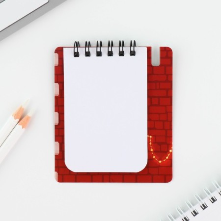 Gift New Year's set: notebook and mini pen, 32 sheets "Magic in your hands"-3