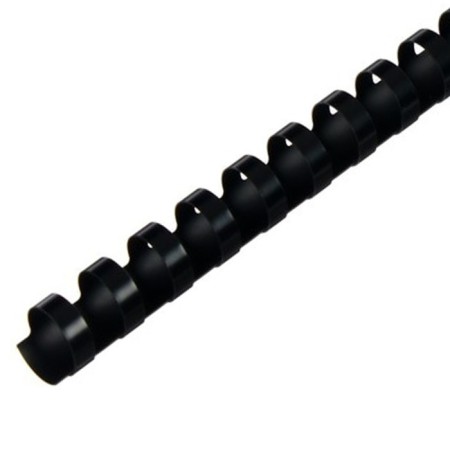 Plastic binding springs, d = 16mm, 100 pieces, sew 101-130 sheets, black gelos-2