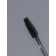 Brushes for eyebrows and eyelashes, silicone, set - 50 pcs, 10.5 cm, black/transparent color