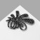 Book "curl" of leaves, the color is gray in black silver