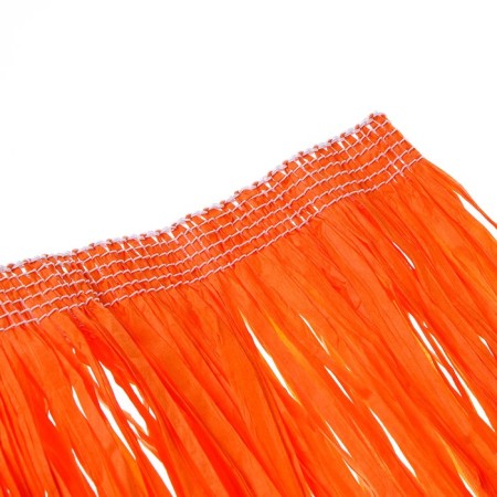 Hawaiian skirt, 60 cm, orange color-2