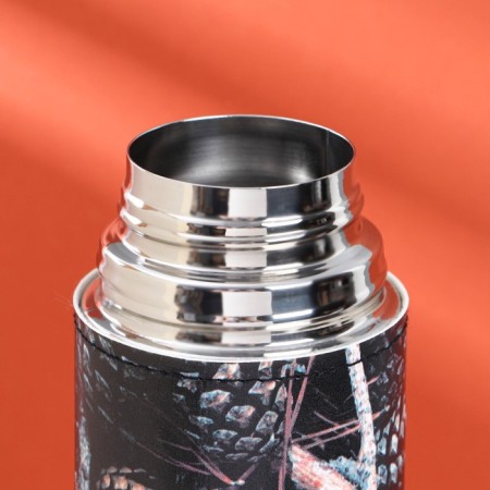 Thermos "cones" in Kozhzam, Mode Forrest, 750 ml, heat conservation 16-18 hours-6
