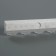 Ceiling skirting board 205051, white 42x28x2000 mm
