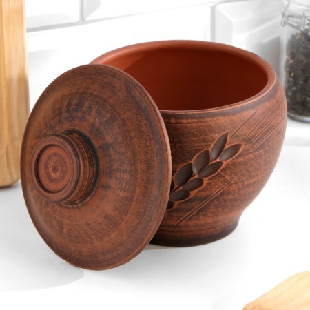 Pot for hot No. 2 "Kolos", 0.55 l, 11 x 12 x 12 cm-1