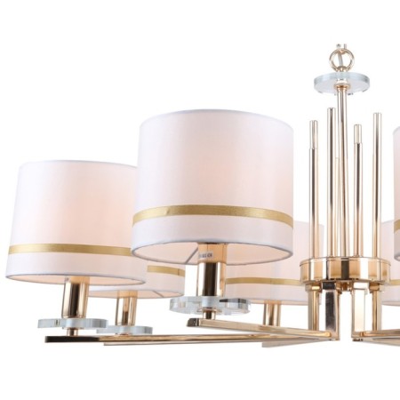 Suspended chandelier Chart 8x14 40w, size 85x85x42-83 cm, color gold-2