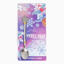Spoon with a molding handle 