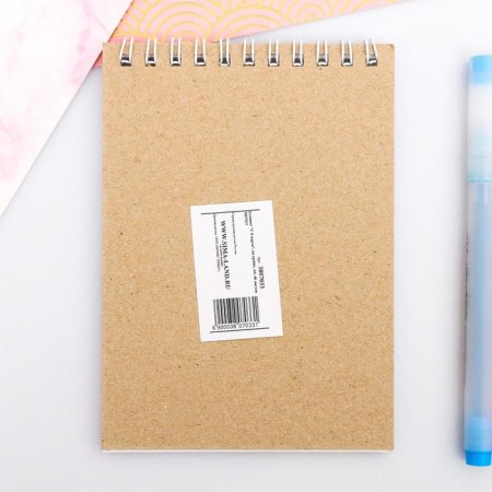 Notepad on the crest A6, 40 sheets "since March 8"-3