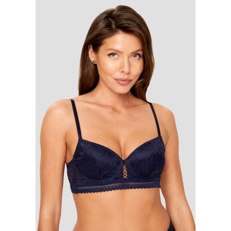 Women's bracket Assami, size 75b, dark blue color-1