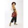 Set of bags with zipper, red color