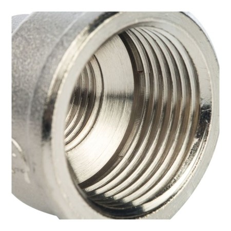 The coupling Stout SFT-0006-000112, 1 "x 1/2", internal carving, transition, nickelized brass-5