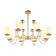 Ceiling chandelier Acuto E27 40W