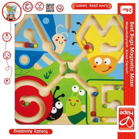 Labirin toy "Beetles", with a ball, magnetic-1