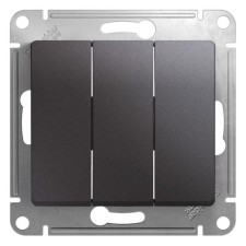 Switch Sche GSL001331 Glossa, SP, 10A, 3 keys