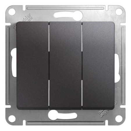 Switch Sche GSL001331 Glossa, SP, 10A, 3 keys