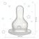 A nipple for a bottle, +6 months, 2pcs +1pc a gift, a fast stream, throat 35mm