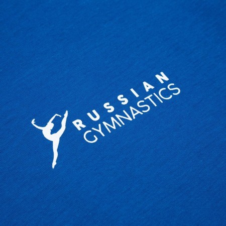 T -shirt President Sports. Gymnastics, size m, color blue-13