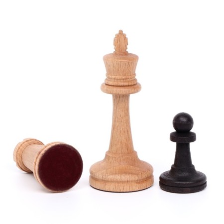 Tournament chess 37 x 37 cm "Bataly", weighted, King H-9 cm, pawn H-4.4 cm-1