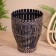 Bamboo basket 27x27x35 cm