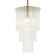Suspended lamp Imposio 1xe14 40W, size 20x20x49-150 cm, bronze color