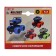 Friction Funky Toys, with graffiti, with crash effect, 4x4, blue color