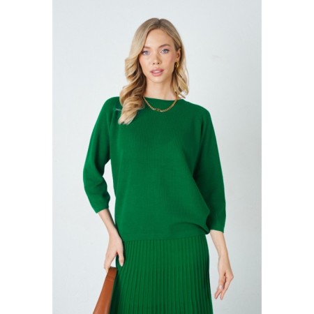 Female jumper Eliseeva Olesya, size 50-52, green color