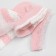 Women's socks glass minku pink color, size 36-37 (23 cm)