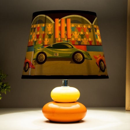 Highway Lamp "Racing Machines" E14 15W orange-green Risalux-2