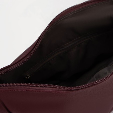Bag-hoba, lightning department, 3 outer pockets, burgundy color-2