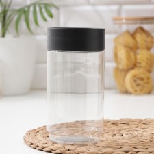 Capacity for bulk products, ASTI, 1 L, Black color
