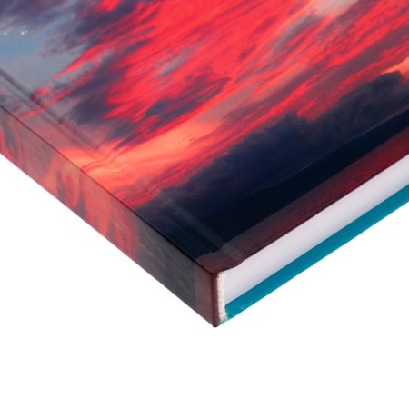 Notebook A5, 160 sheets in the Code "Supply Sky", a solid cover, matte limitation, embossing foil, block 65g/m2-2