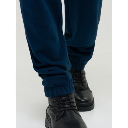 Pants for boys, height 116 cm, dark blue color-4
