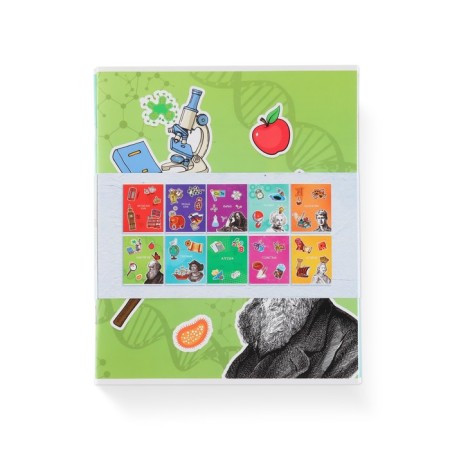 A set of notebooks of 36 sheets, 10 objects, internal block No. 1 “September 1: Historical Personality”-6