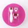 Mesoroller "inspire beauty", with interchangeable nozzles, needles length of 1 mm