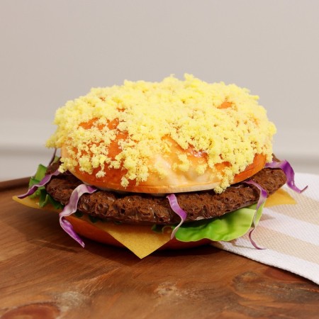 Mulyazh-Antistress "Burger" Round, 12x12x8cm