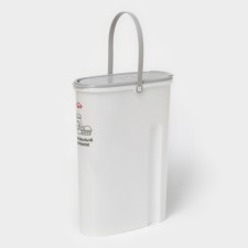 Container for washing powder, 5 l, 11 × 24.6 × 32 cm, color gray color