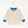 Nursery blouse, milk/Leo color, height 62 cm